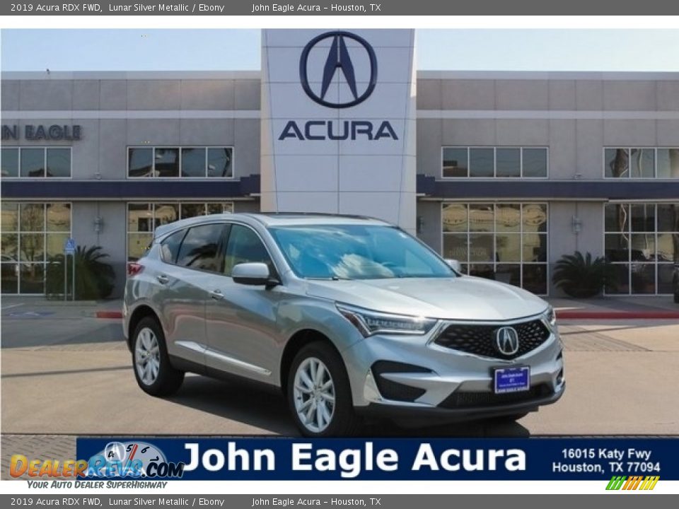 2019 Acura RDX FWD Lunar Silver Metallic / Ebony Photo #1