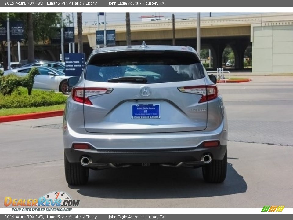 2019 Acura RDX FWD Lunar Silver Metallic / Ebony Photo #6