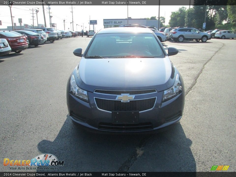 2014 Chevrolet Cruze Diesel Atlantis Blue Metallic / Jet Black Photo #3