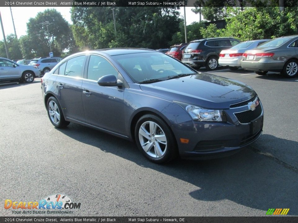 2014 Chevrolet Cruze Diesel Atlantis Blue Metallic / Jet Black Photo #4