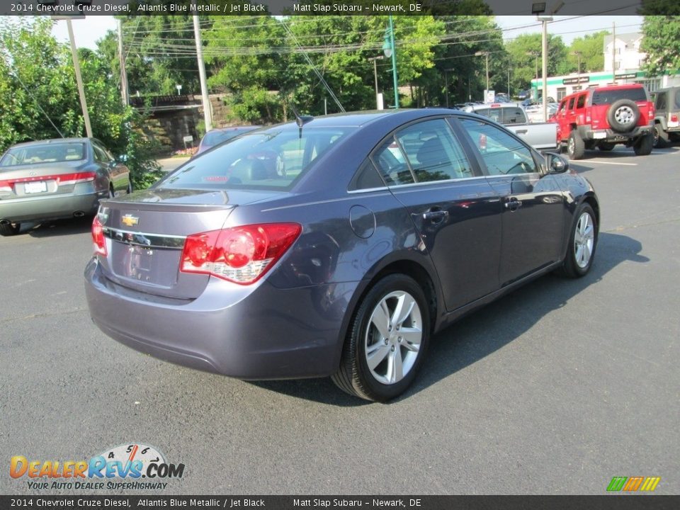 2014 Chevrolet Cruze Diesel Atlantis Blue Metallic / Jet Black Photo #6