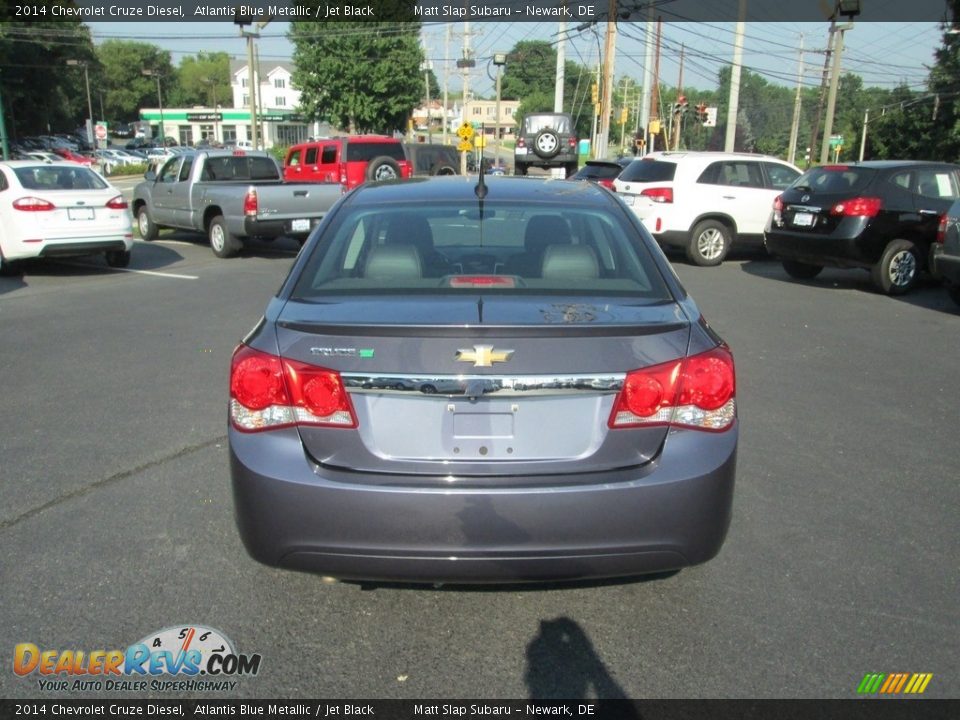2014 Chevrolet Cruze Diesel Atlantis Blue Metallic / Jet Black Photo #7