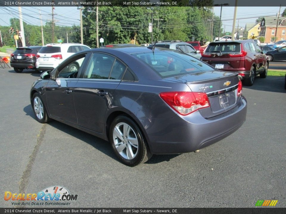 2014 Chevrolet Cruze Diesel Atlantis Blue Metallic / Jet Black Photo #8
