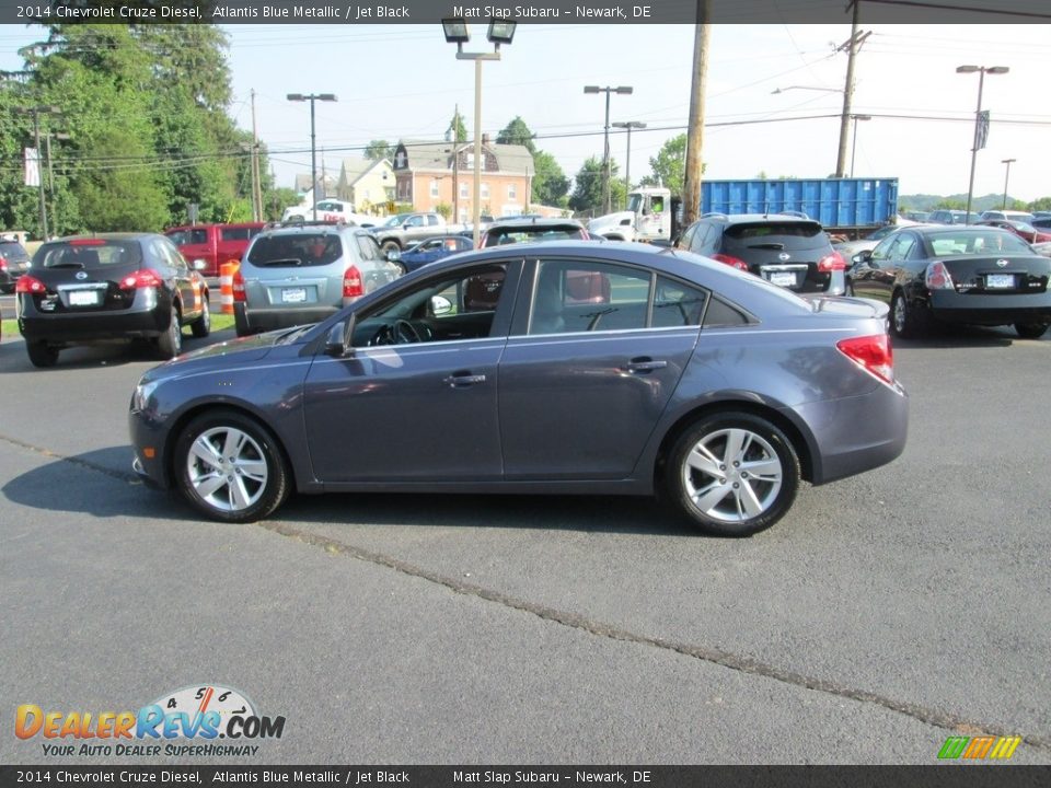 2014 Chevrolet Cruze Diesel Atlantis Blue Metallic / Jet Black Photo #9