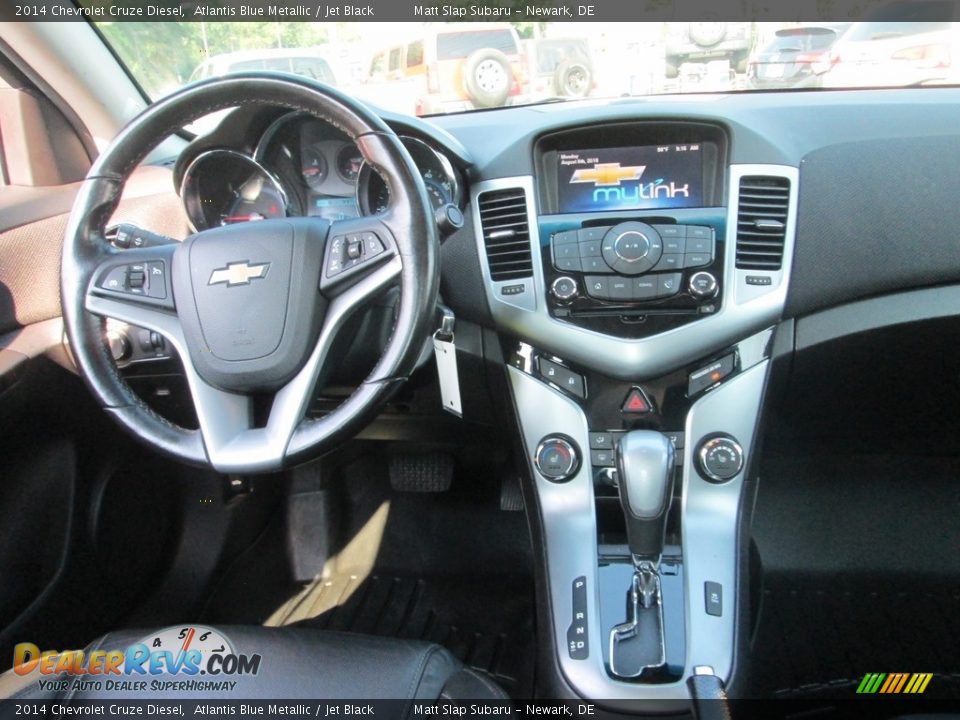 2014 Chevrolet Cruze Diesel Atlantis Blue Metallic / Jet Black Photo #10