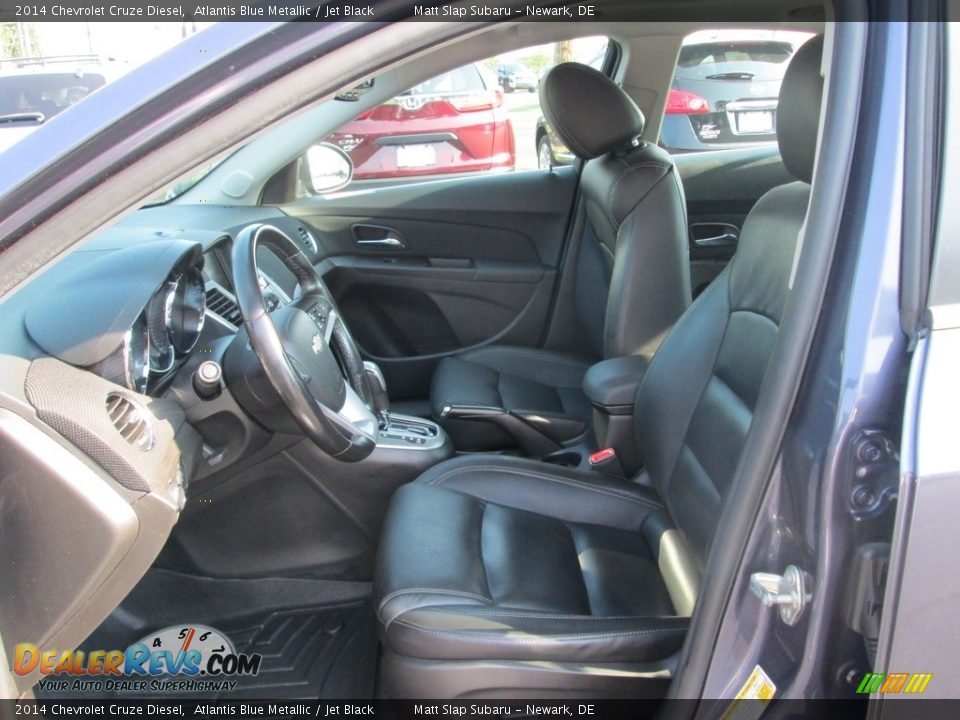 2014 Chevrolet Cruze Diesel Atlantis Blue Metallic / Jet Black Photo #13