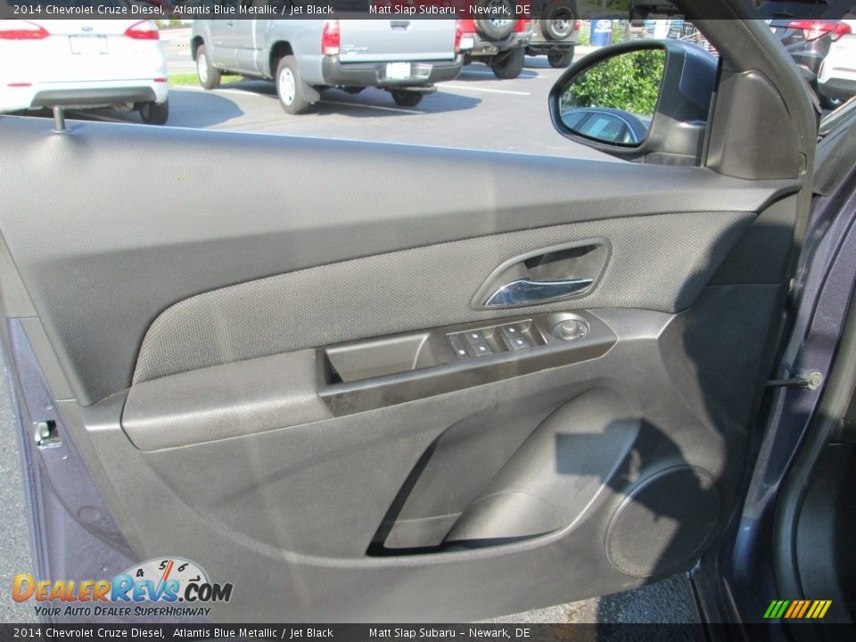 2014 Chevrolet Cruze Diesel Atlantis Blue Metallic / Jet Black Photo #14