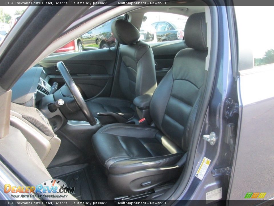 2014 Chevrolet Cruze Diesel Atlantis Blue Metallic / Jet Black Photo #16