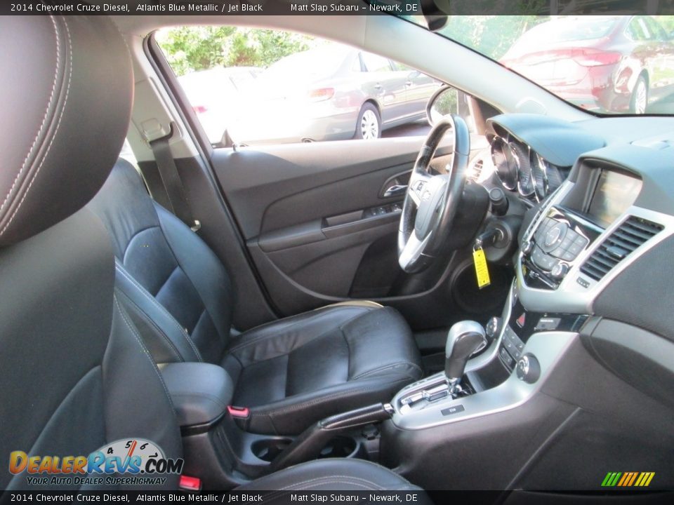 2014 Chevrolet Cruze Diesel Atlantis Blue Metallic / Jet Black Photo #17
