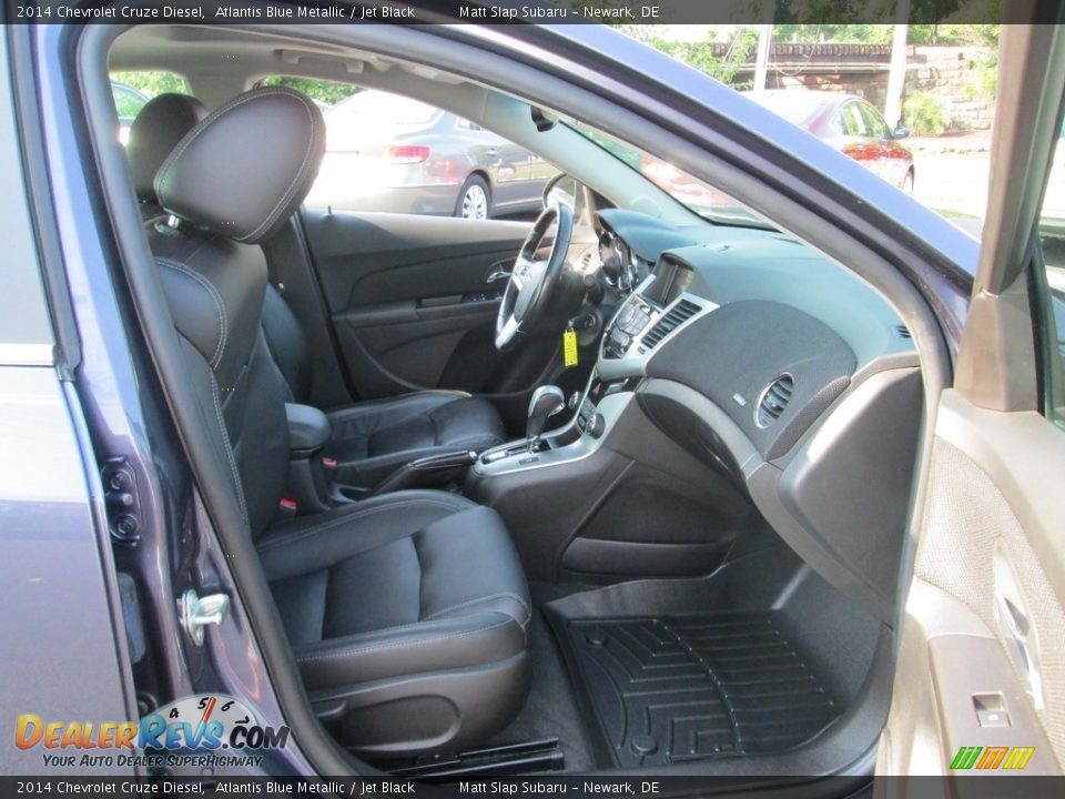 2014 Chevrolet Cruze Diesel Atlantis Blue Metallic / Jet Black Photo #18