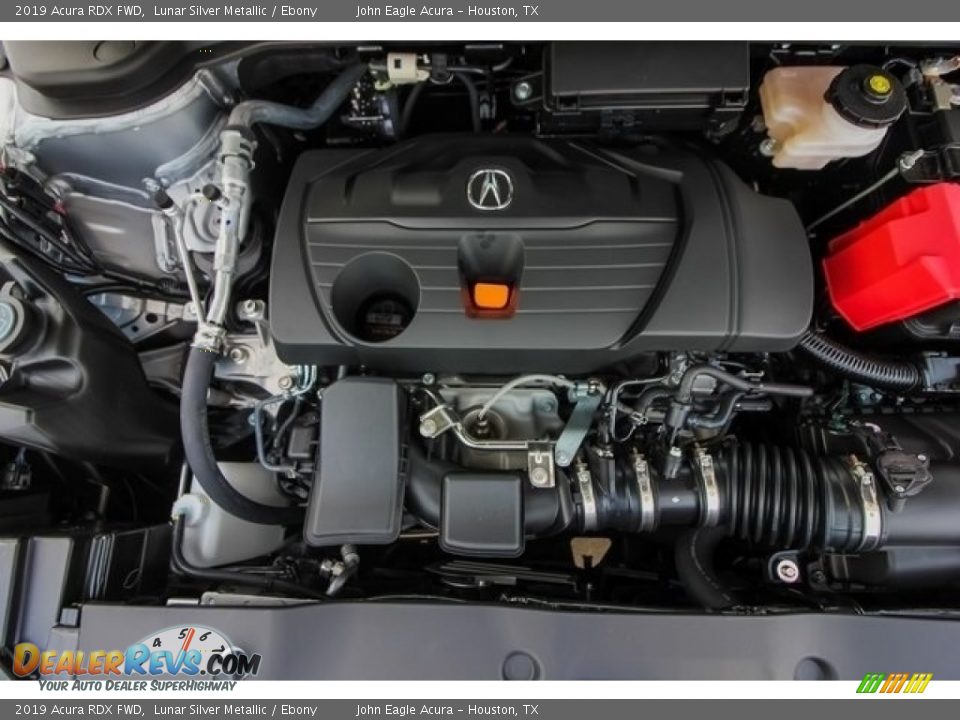 2019 Acura RDX FWD Lunar Silver Metallic / Ebony Photo #25