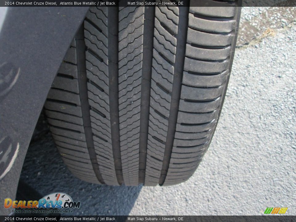 2014 Chevrolet Cruze Diesel Atlantis Blue Metallic / Jet Black Photo #24
