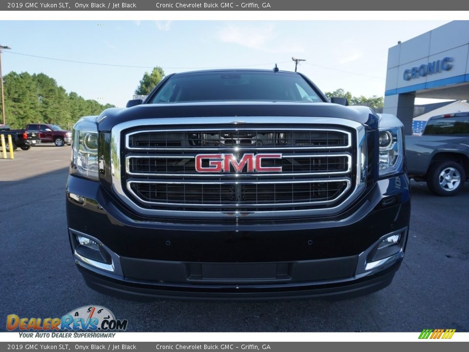 2019 GMC Yukon SLT Onyx Black / Jet Black Photo #2