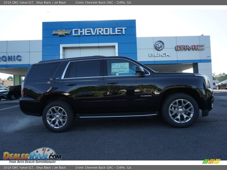2019 GMC Yukon SLT Onyx Black / Jet Black Photo #10