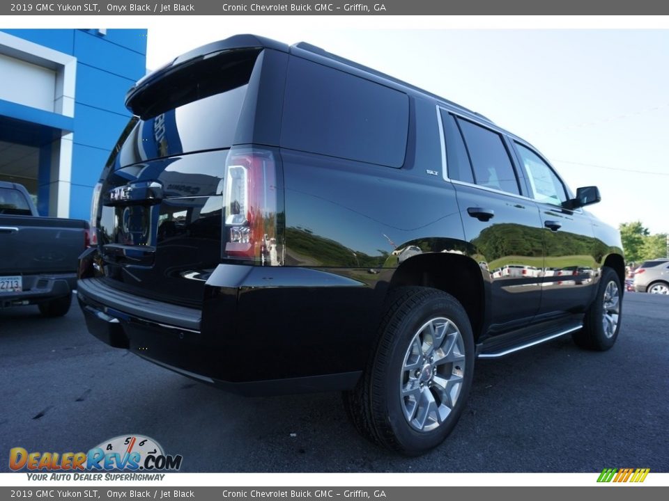 2019 GMC Yukon SLT Onyx Black / Jet Black Photo #11