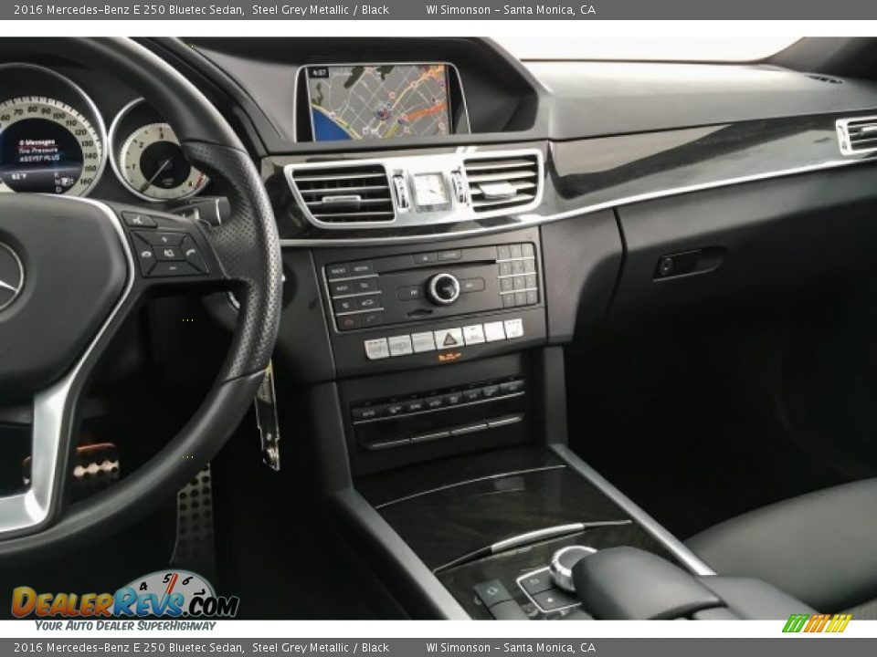 2016 Mercedes-Benz E 250 Bluetec Sedan Steel Grey Metallic / Black Photo #5