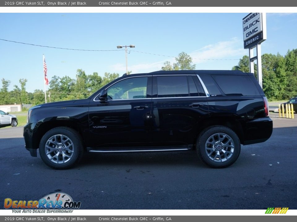 2019 GMC Yukon SLT Onyx Black / Jet Black Photo #14