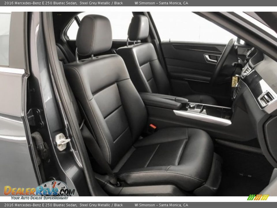 2016 Mercedes-Benz E 250 Bluetec Sedan Steel Grey Metallic / Black Photo #6