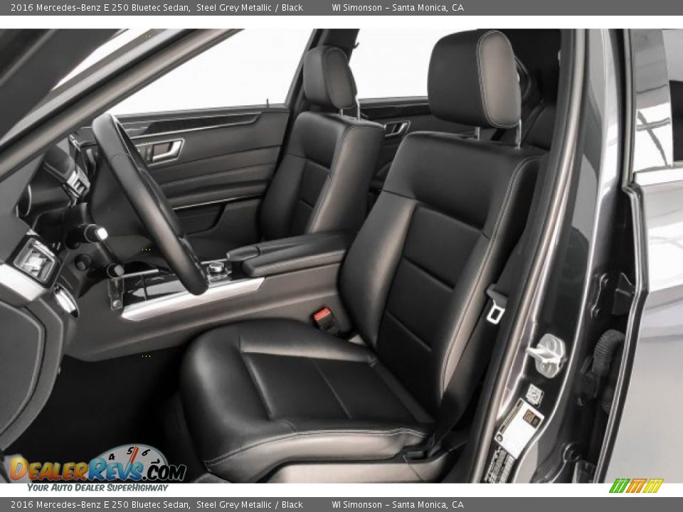 2016 Mercedes-Benz E 250 Bluetec Sedan Steel Grey Metallic / Black Photo #15