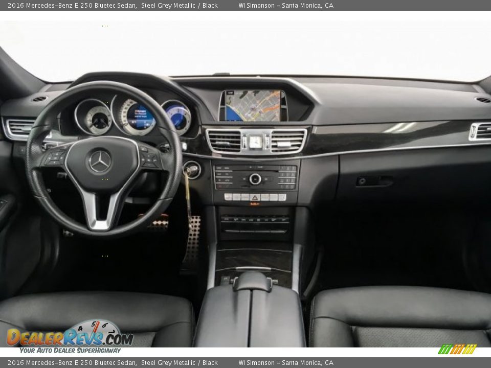 2016 Mercedes-Benz E 250 Bluetec Sedan Steel Grey Metallic / Black Photo #18