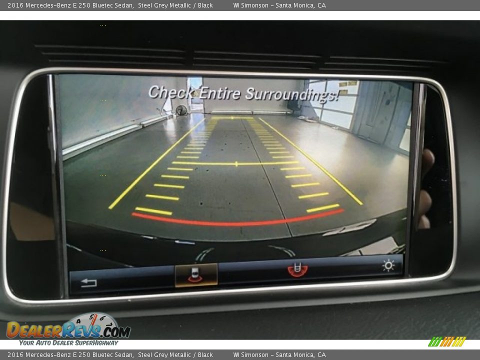 2016 Mercedes-Benz E 250 Bluetec Sedan Steel Grey Metallic / Black Photo #22