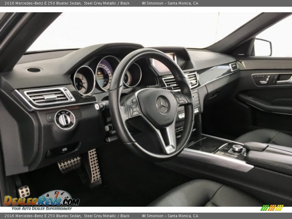 2016 Mercedes-Benz E 250 Bluetec Sedan Steel Grey Metallic / Black Photo #23