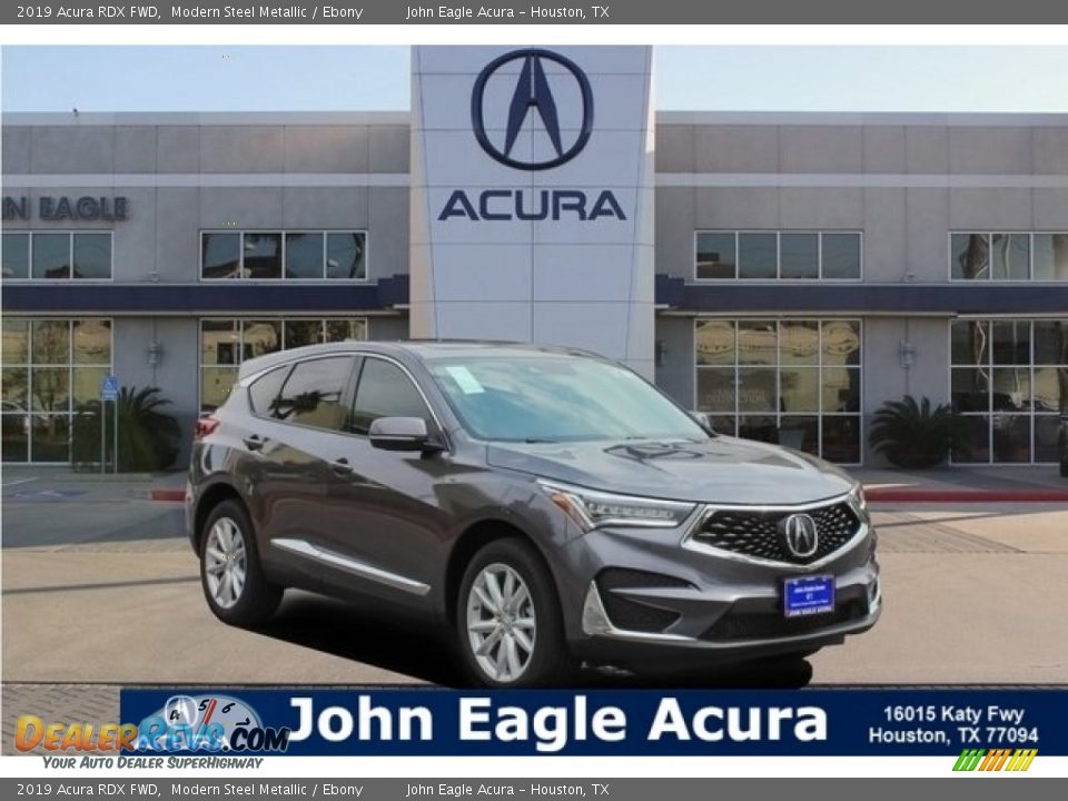 2019 Acura RDX FWD Modern Steel Metallic / Ebony Photo #1
