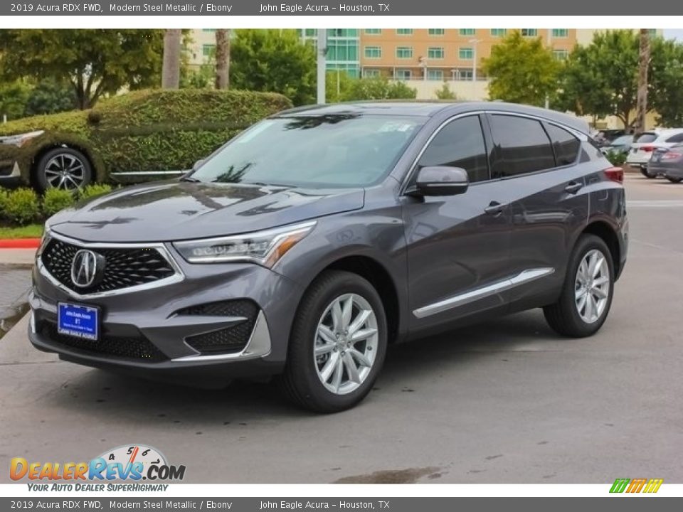 2019 Acura RDX FWD Modern Steel Metallic / Ebony Photo #3
