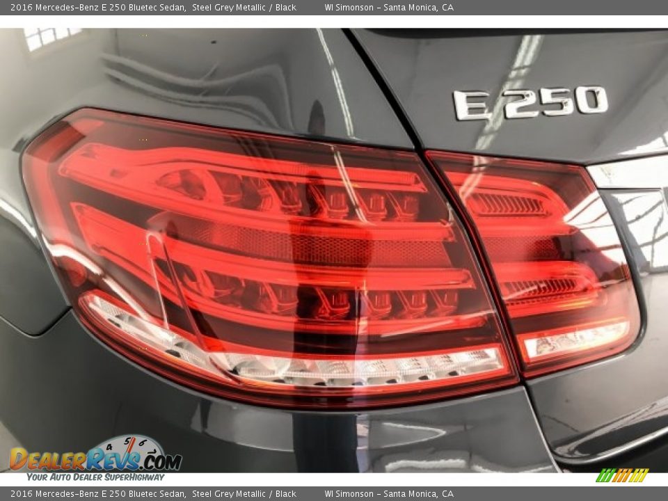 2016 Mercedes-Benz E 250 Bluetec Sedan Steel Grey Metallic / Black Photo #27
