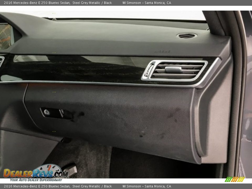 2016 Mercedes-Benz E 250 Bluetec Sedan Steel Grey Metallic / Black Photo #29
