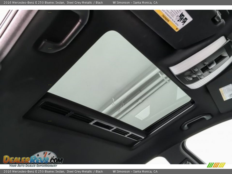 2016 Mercedes-Benz E 250 Bluetec Sedan Steel Grey Metallic / Black Photo #30