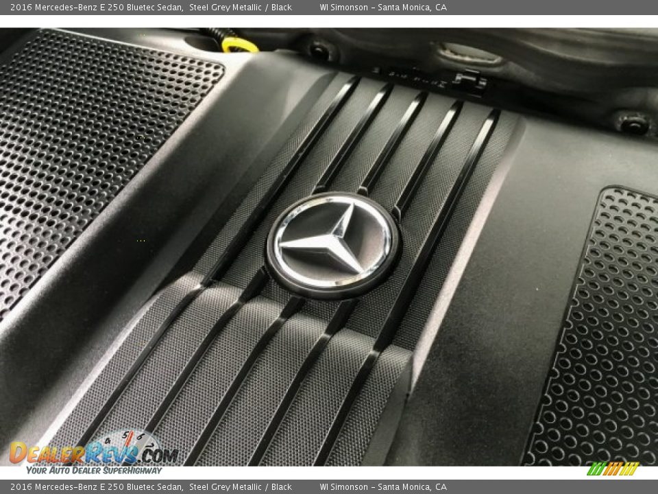 2016 Mercedes-Benz E 250 Bluetec Sedan Steel Grey Metallic / Black Photo #32