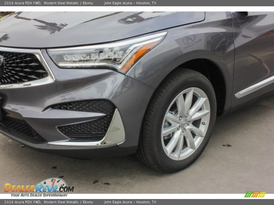 2019 Acura RDX FWD Modern Steel Metallic / Ebony Photo #11