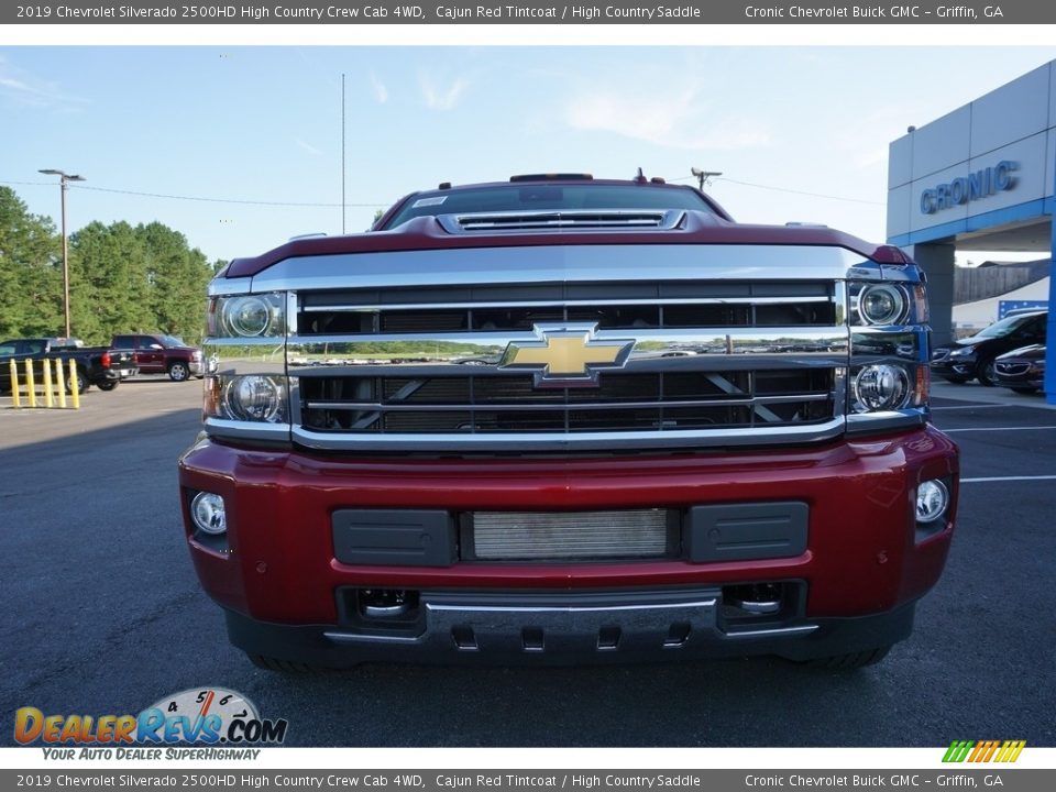 2019 Chevrolet Silverado 2500HD High Country Crew Cab 4WD Cajun Red Tintcoat / High Country Saddle Photo #2