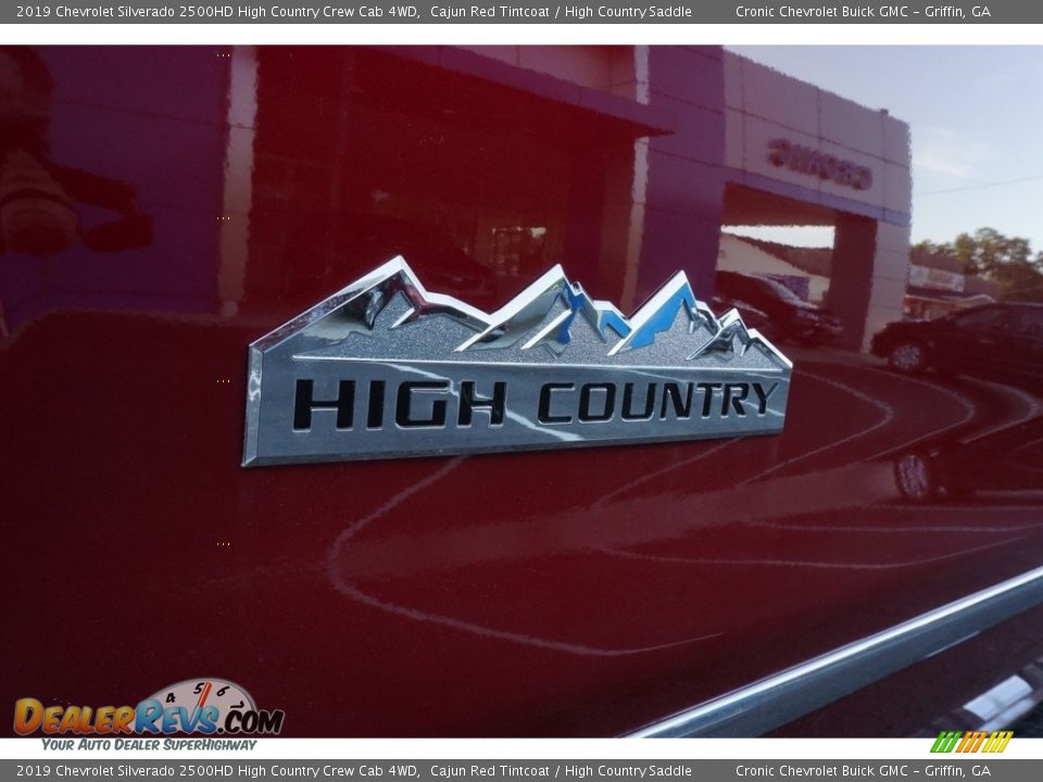 2019 Chevrolet Silverado 2500HD High Country Crew Cab 4WD Cajun Red Tintcoat / High Country Saddle Photo #10