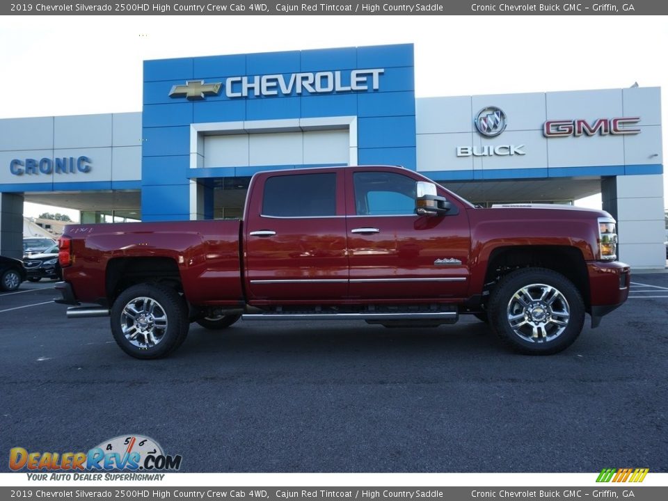 2019 Chevrolet Silverado 2500HD High Country Crew Cab 4WD Cajun Red Tintcoat / High Country Saddle Photo #12