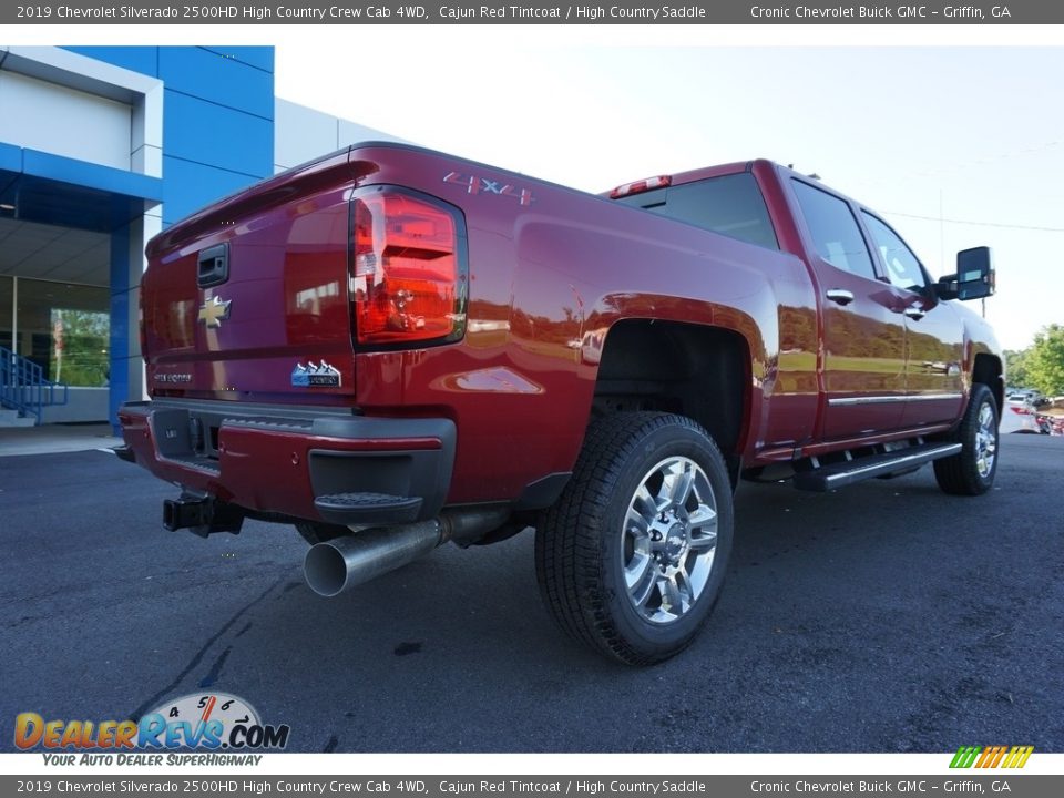 2019 Chevrolet Silverado 2500HD High Country Crew Cab 4WD Cajun Red Tintcoat / High Country Saddle Photo #13