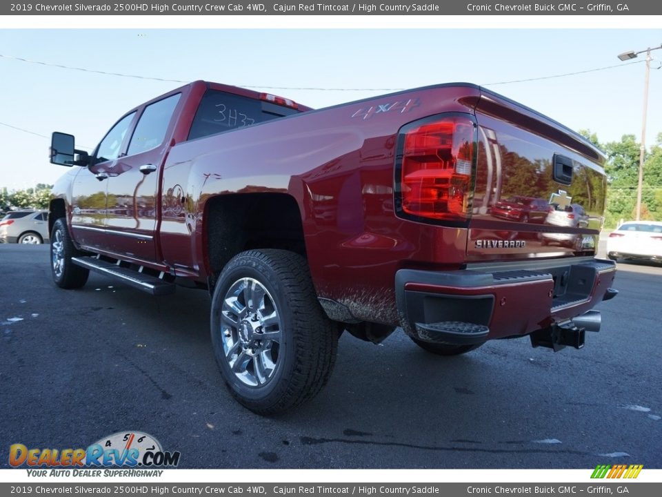 2019 Chevrolet Silverado 2500HD High Country Crew Cab 4WD Cajun Red Tintcoat / High Country Saddle Photo #15