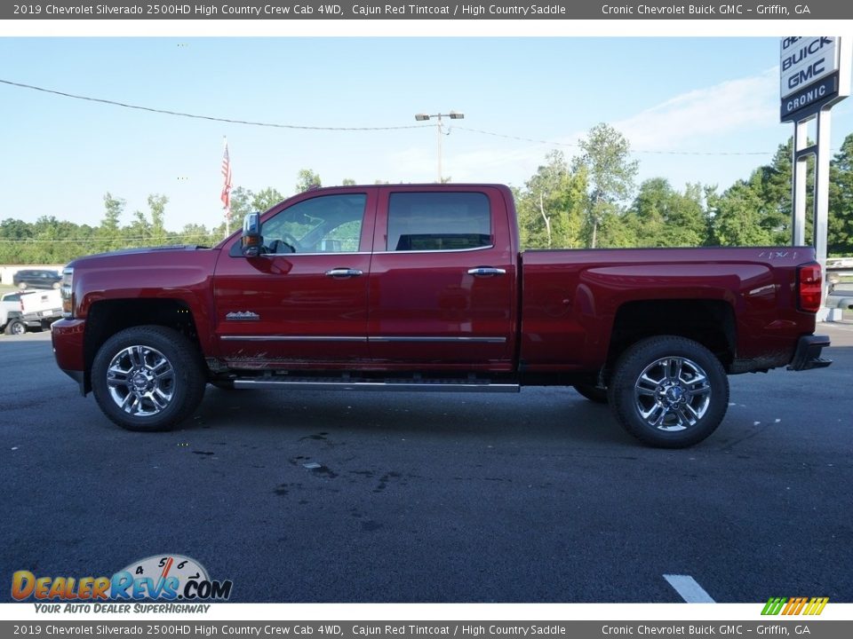 2019 Chevrolet Silverado 2500HD High Country Crew Cab 4WD Cajun Red Tintcoat / High Country Saddle Photo #16
