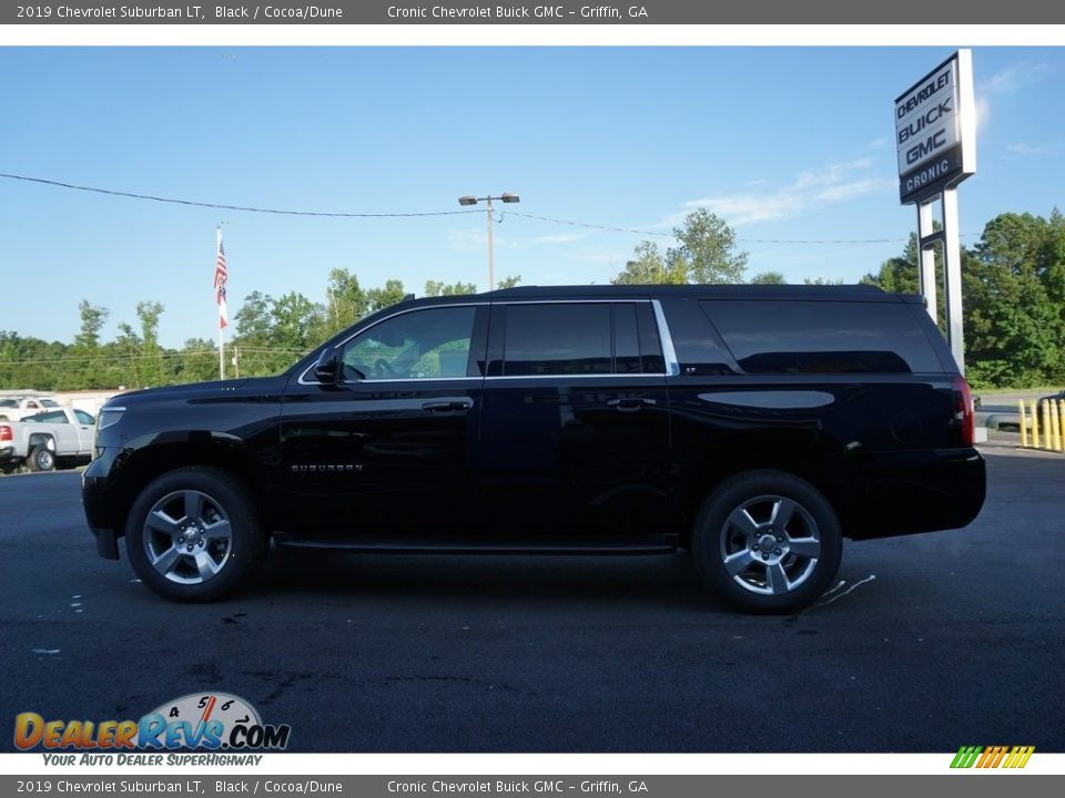 2019 Chevrolet Suburban LT Black / Cocoa/Dune Photo #16