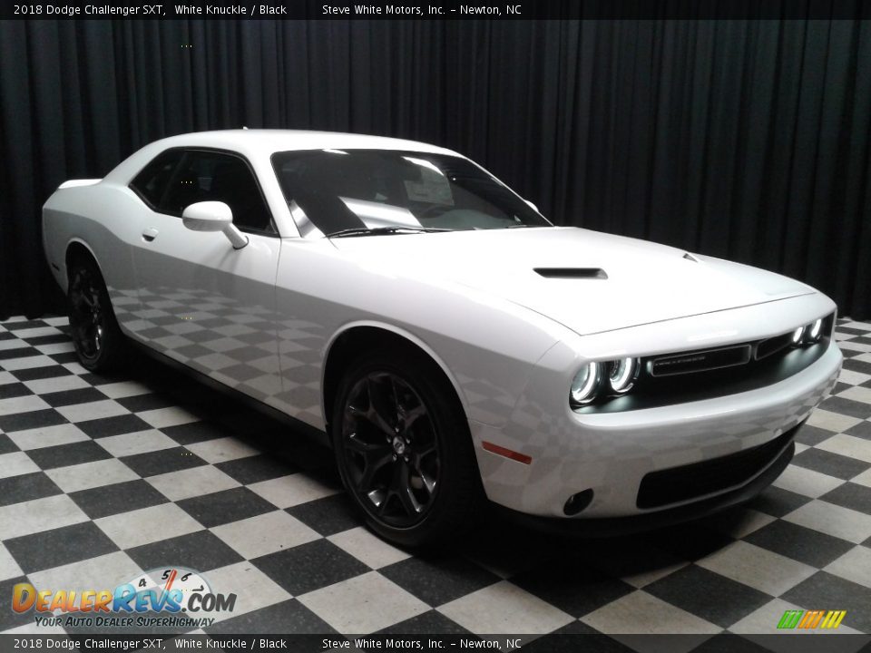 2018 Dodge Challenger SXT White Knuckle / Black Photo #4