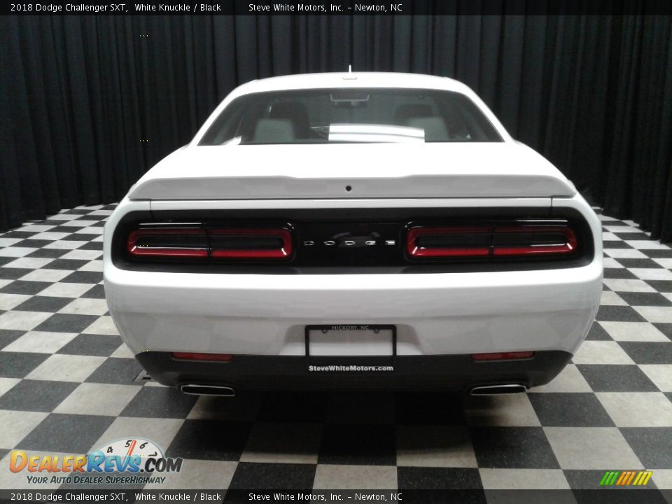 2018 Dodge Challenger SXT White Knuckle / Black Photo #7