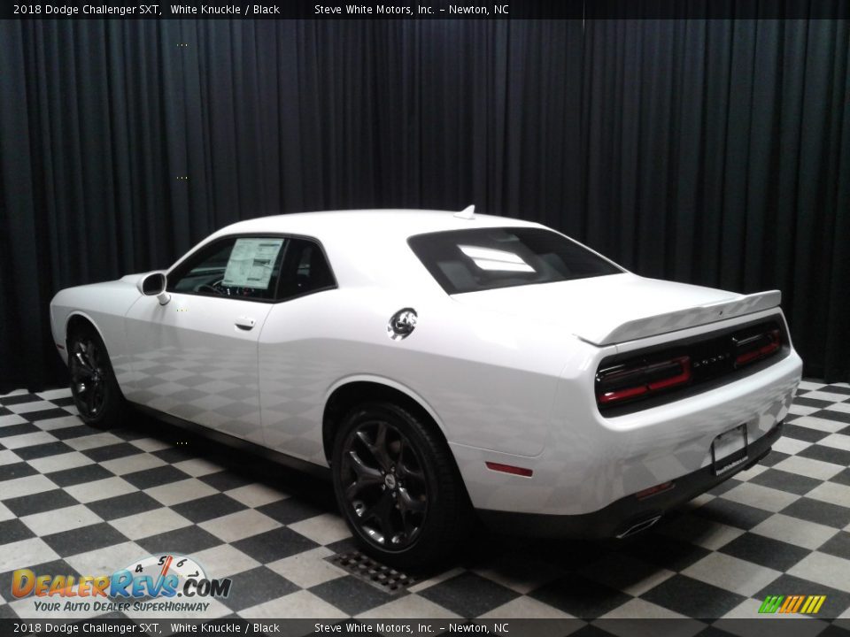 2018 Dodge Challenger SXT White Knuckle / Black Photo #8