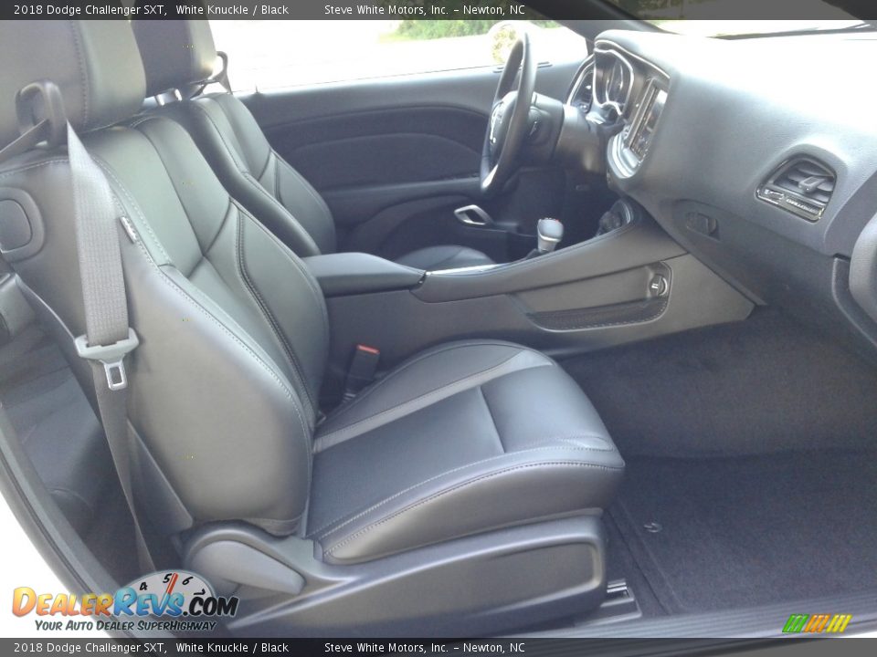 2018 Dodge Challenger SXT White Knuckle / Black Photo #14