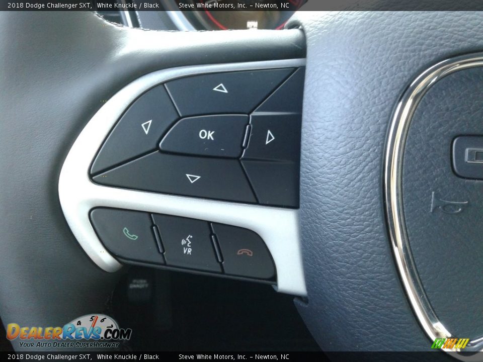 2018 Dodge Challenger SXT White Knuckle / Black Photo #16