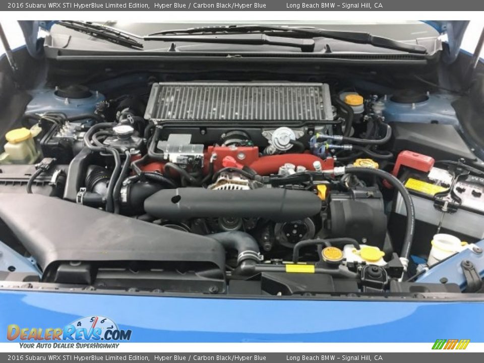 2016 Subaru WRX STI HyperBlue Limited Edition 2.5 Liter Turbocharged DOHC 16-Valve VVT Horizontally Opposed 4 Cylinder Engine Photo #9