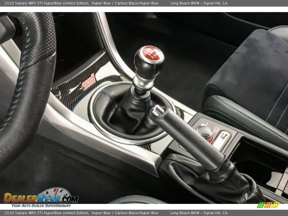 2016 Subaru WRX STI HyperBlue Limited Edition Shifter Photo #22