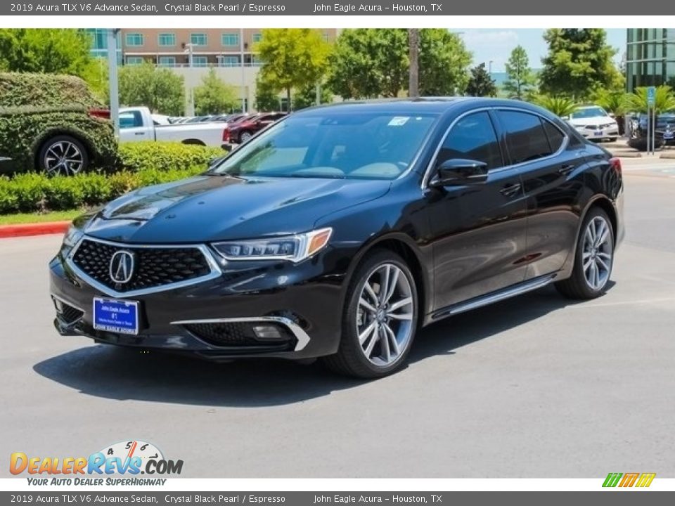 Front 3/4 View of 2019 Acura TLX V6 Advance Sedan Photo #3