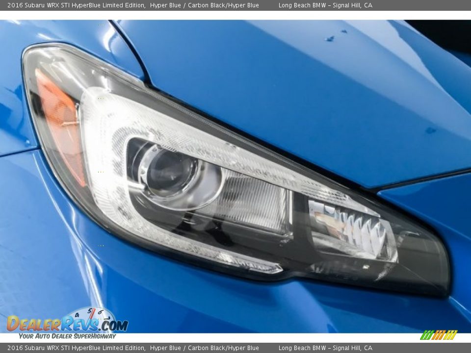 2016 Subaru WRX STI HyperBlue Limited Edition Hyper Blue / Carbon Black/Hyper Blue Photo #30