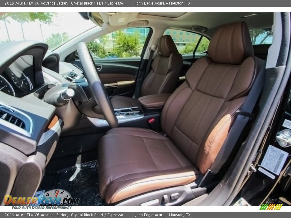 Espresso Interior - 2019 Acura TLX V6 Advance Sedan Photo #16